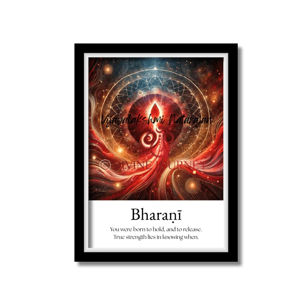 Bharaṇī Nakshatra fine art print