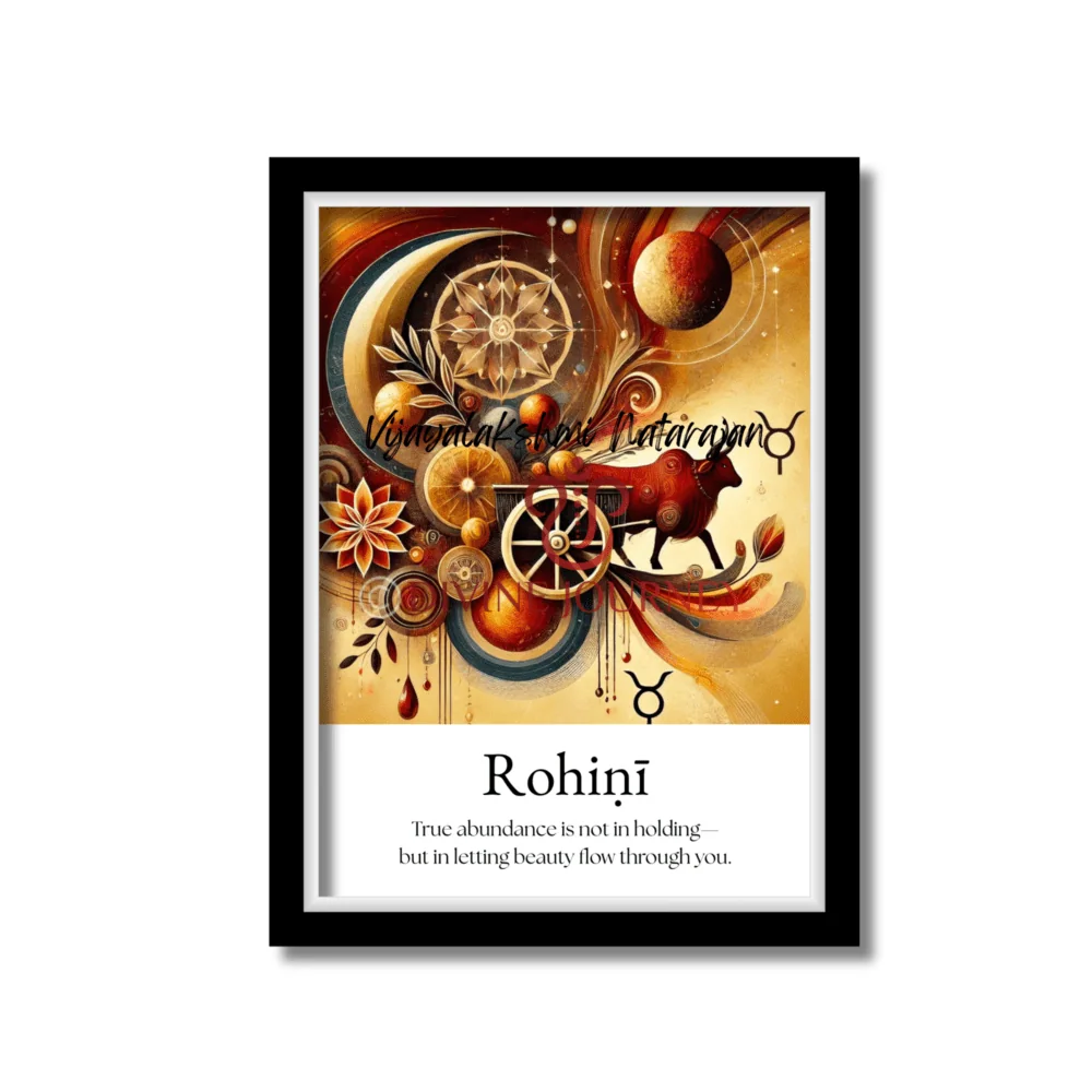 Rohiṇī Nakshatra fine art print