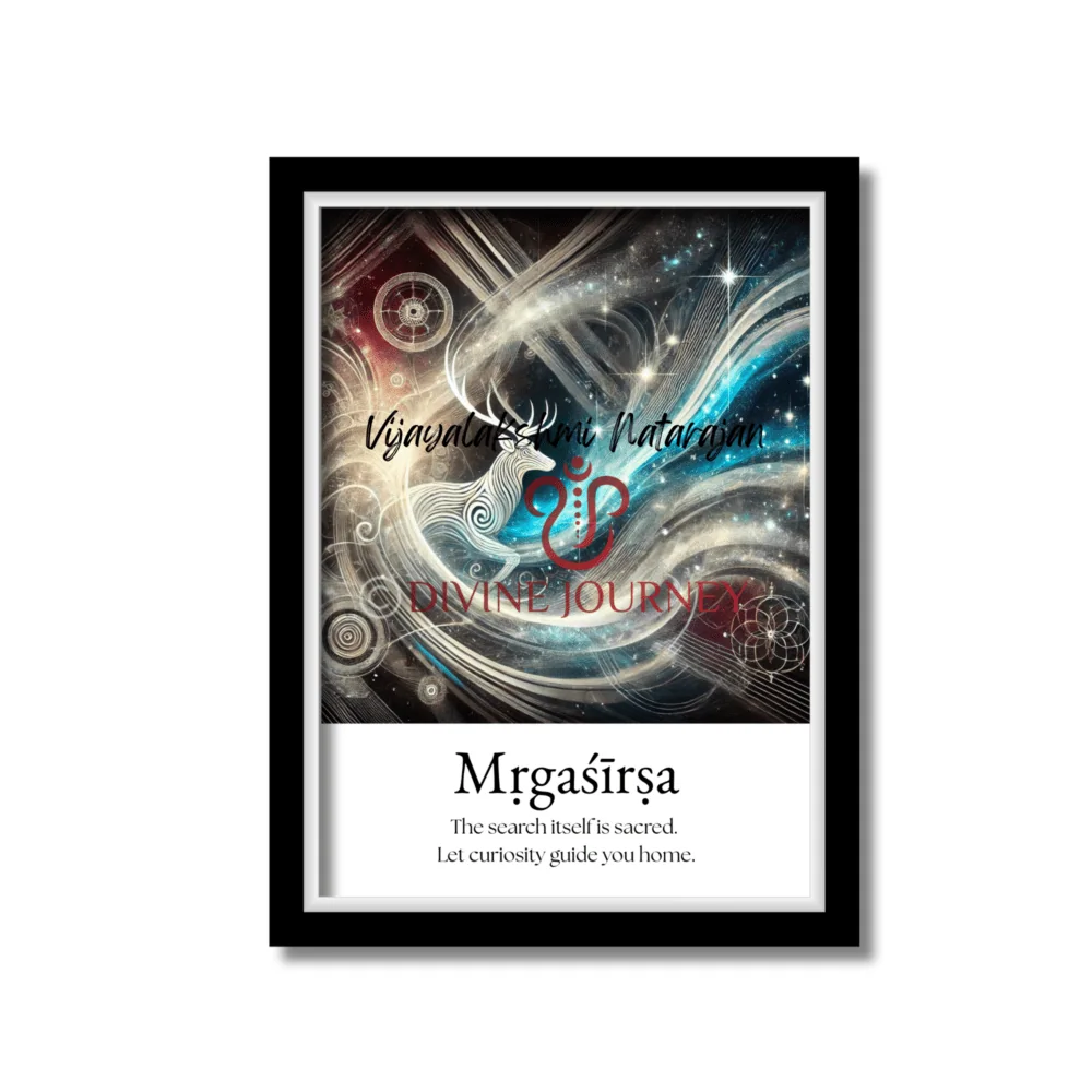 Mṛgaśīrṣa Nakshatra fine art print