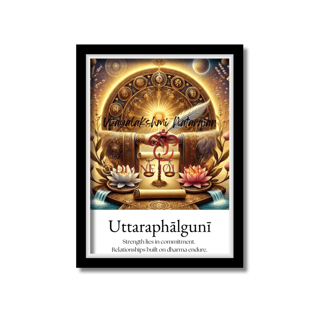 Uttara Phalgunī Nakshatra fine art print