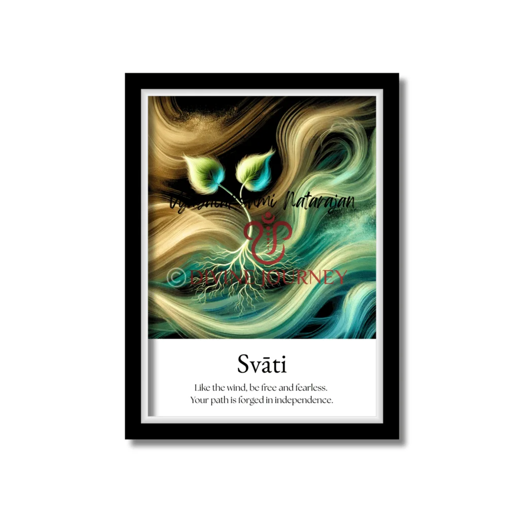 Svātī Nakshatra fine art print