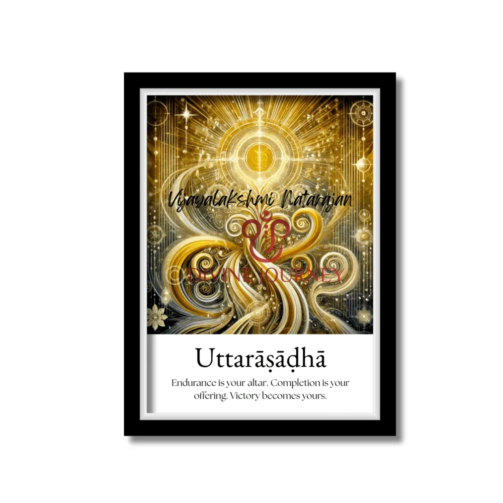 Uttara Āṣāḍhā Nakshatra fine art print