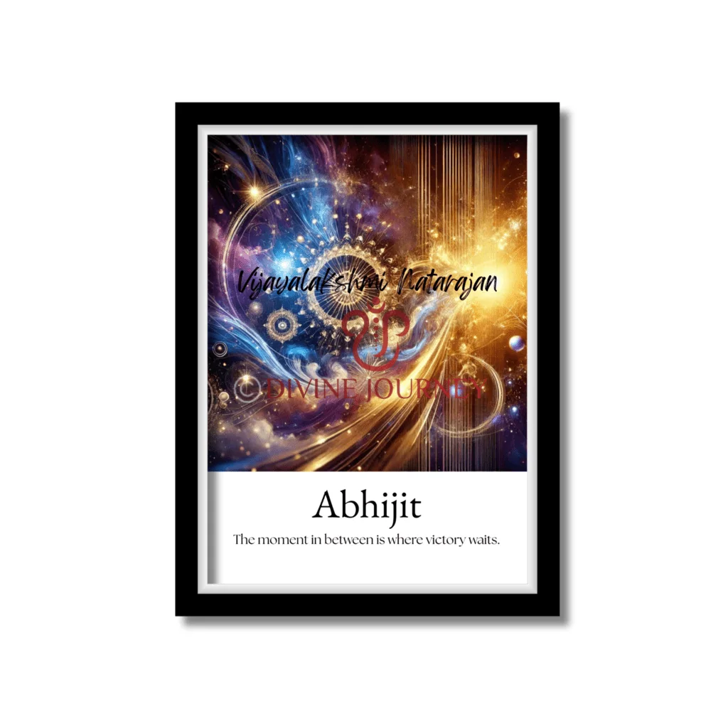 Abhijit Nakshatra fine art print